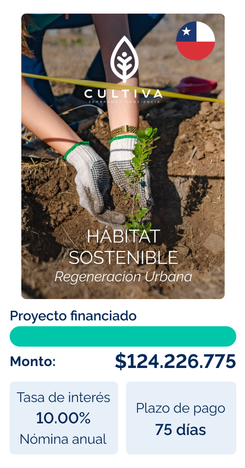 Financiamiento - Cultiva